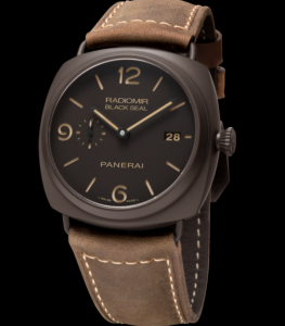 Special Brown Dials Panerai Radiomir Composite Black Seal Fake Watches For LUHAN