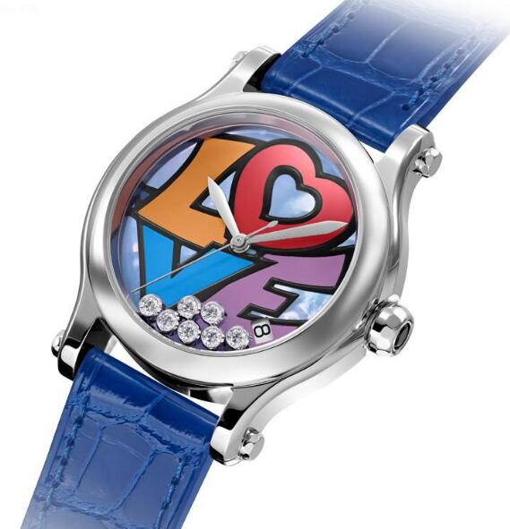 Forever replication watches are fashionable with blue color.